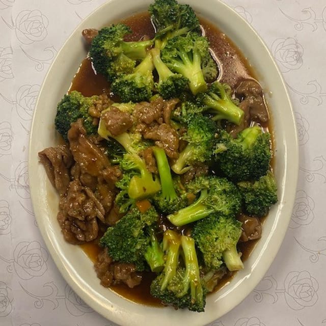 Beef with Broccoli.