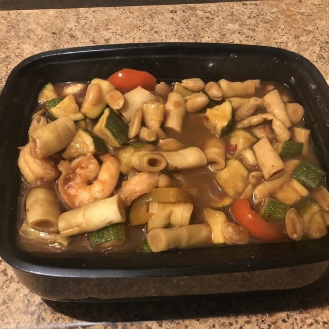 宮保蝦 Kung Pao Prawns.