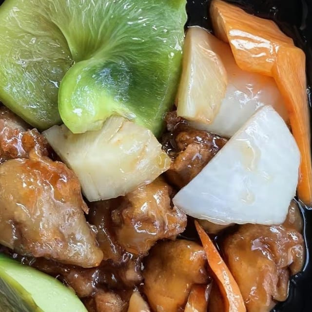 Sweet & Sour Pork.