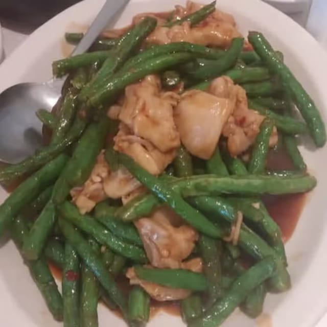 String Bean Chicken.