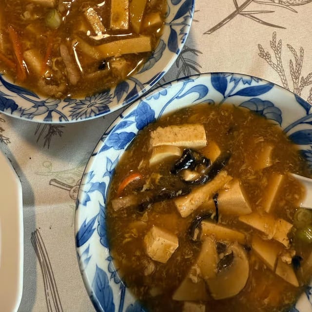 Hot and Sour Soup.